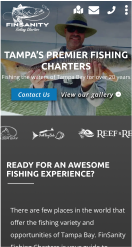 FINSANITY FISHING CHARTERS mobile version