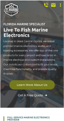 LIVE TO FISH MARINE mobile version