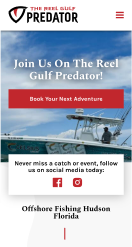 THE REEL GULF PREDATOR mobile version